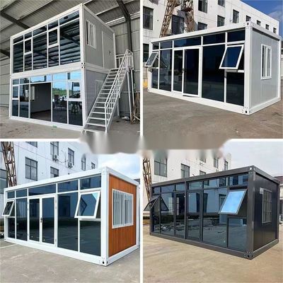Customizable Assemble Steel Structure Prefab Container House with Bathroom and Kitchen