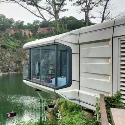 SHENGDE Prefabricated Space Capsule Container House with Bedroom and Customized Color