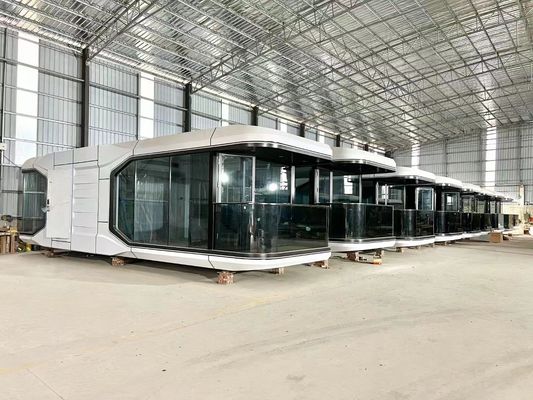 SHENGDE Prefabricated Space Capsule Container House with Bedroom and Customized Color