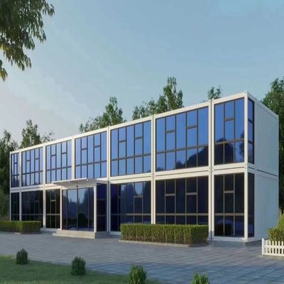 Flat Pack Container Modular 3 Bedroom Ready Made House with White or Customized Color