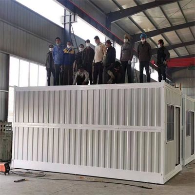 20ft Hotel Foldable Tiny Office Container House with Portable and Fast Build Features