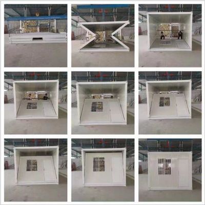 Office Building 2 Bedroom Prefabricated Folding Expandable Container House