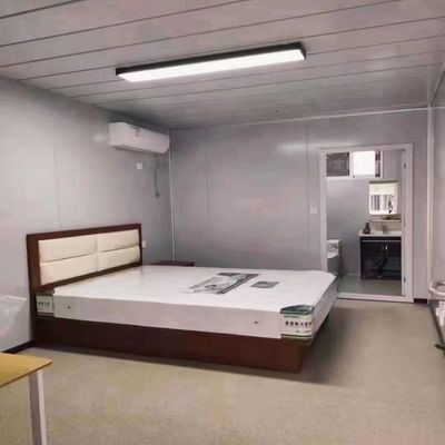 20ft 2 Storey Container House for Luxury Living and Work in Steel Structure Material