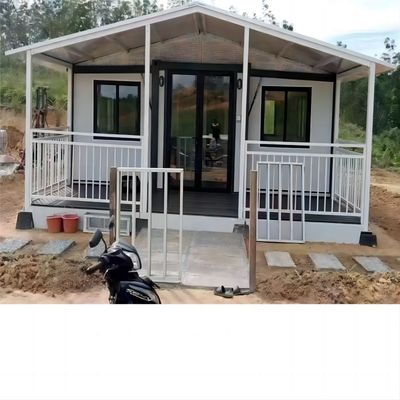 Apartment Expandable Container House 2 Bedroom 20ft Steel Structure Prefabricated Homes