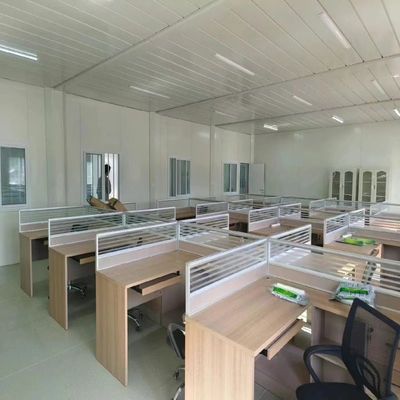 Steel Structure Frame Welded Office Simple Assembly Detachable Fast Prefab Container House