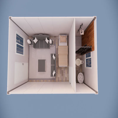 Expandable Prefab Container House with 2023 20ft 40ft Modern Modular Luxury Houses