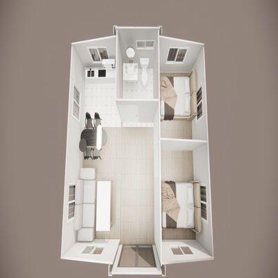 Expandable Prefab Container House with 2023 20ft 40ft Modern Modular Luxury Houses