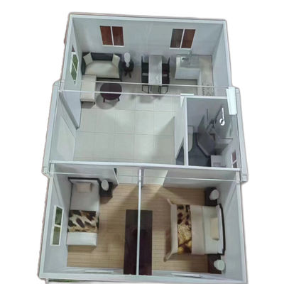 Foldable Modular Portable Homes Modern Design Style Casa Cubica Expanding Container Home