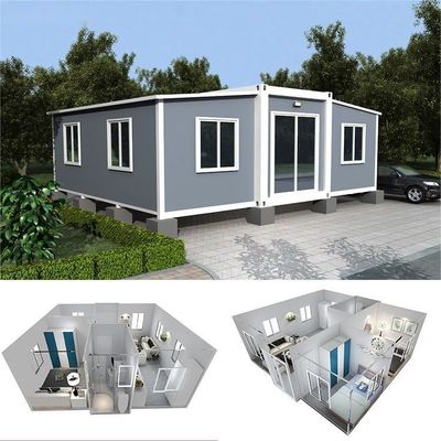 20ft Mobile Steel Frame Sandwich Panel Fast Assemble Modular Prefabricated Houses Shop