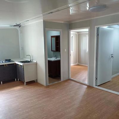 20ft or 40ft White/Customized Color Portable Prefabricated Expandable Container House