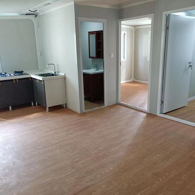 White Modular Hurricane Luxury 40 20 ft 2 Bedroom 3 Bedroom Prefab Expandable Container House