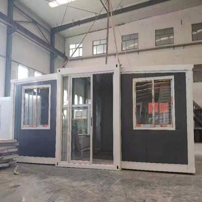 Prefabricated Modular Houses 2 Bedroom Tiny Container House with Kitchen and Bathroom