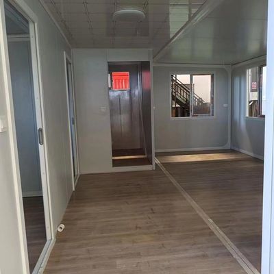 Prefabricated Modular Houses 2 Bedroom Tiny Container House with Kitchen and Bathroom