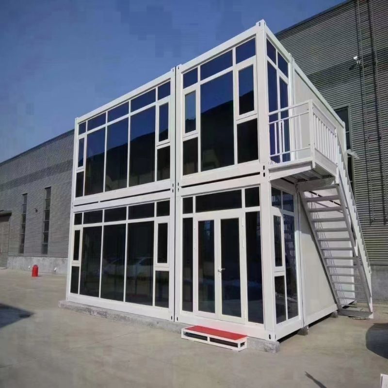 Flat Pack Container Modular 3 Bedroom Ready Made House with White or Customized Color