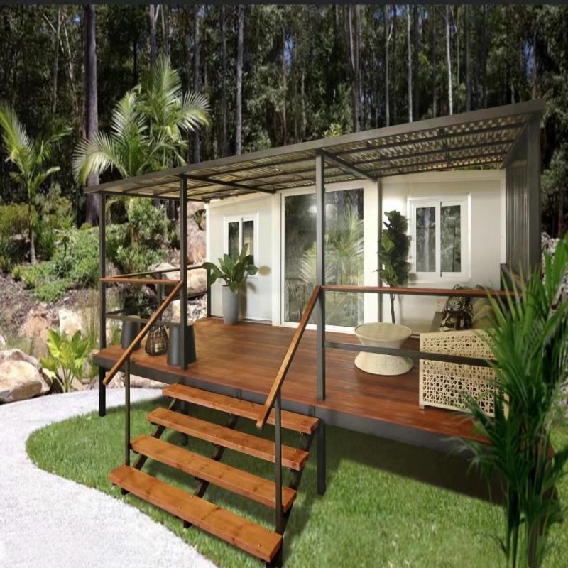 20ft Expandable Container Home 20ft Modular Prefabricated Tiny Living Expanding House