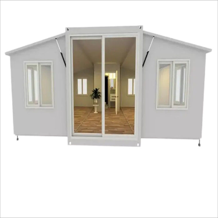 Prefabricated Modular Houses 2 Bedroom Tiny Container House with Kitchen and Bathroom